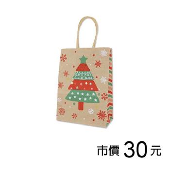 耶誕手提紙袋(小)-聖誕樹