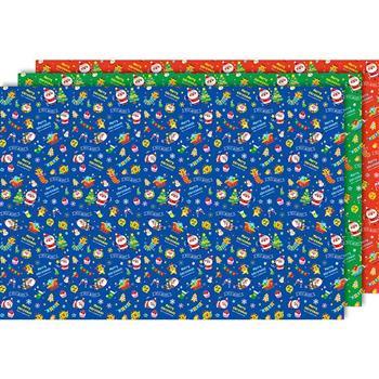 聖誕包裝紙-橇公