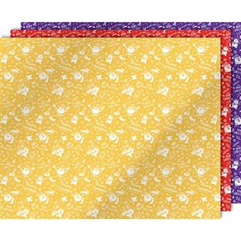 聖誕長鋁箔包裝紙-派對