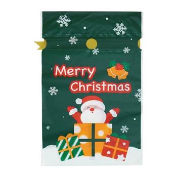 簡單生活束口禮物袋3入(聖誕老人)