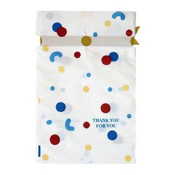 簡單生活束口禮物袋3入(彩色點點)