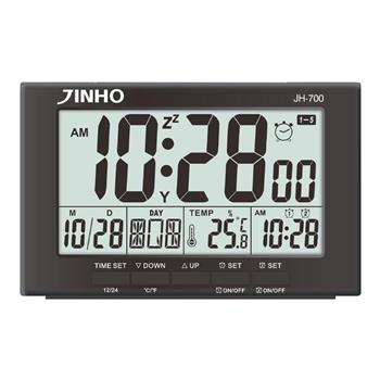 JINHO 京禾數位電子時鐘 JH-700-BK (黑)【金石堂、博客來熱銷】