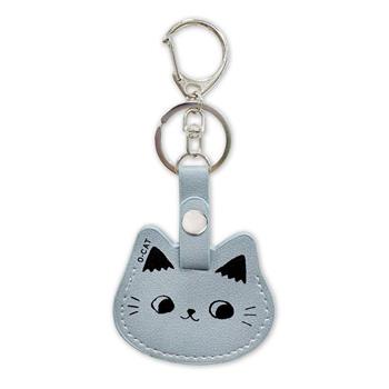 O Cat 磁扣卡套 藍