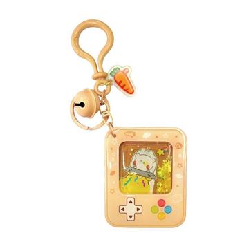 (特價)萌Zoo 流沙鏡面鑰匙圈((遊戲時間)