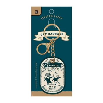 貓行李-貓行李刺繡鑰匙圈(Outdoor)