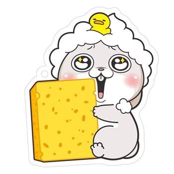 好想兔-木漿海綿(海綿)