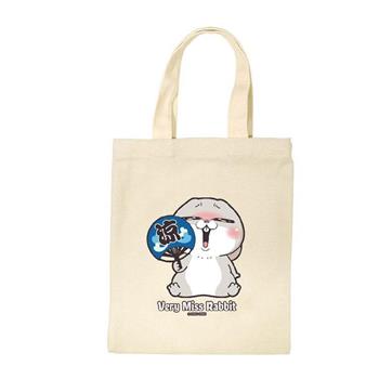 好想兔 -棉布書袋(清涼一下)