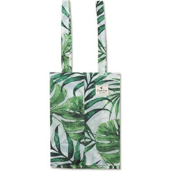 (特價)花布單雙兩用飲料杯袋-夏葉