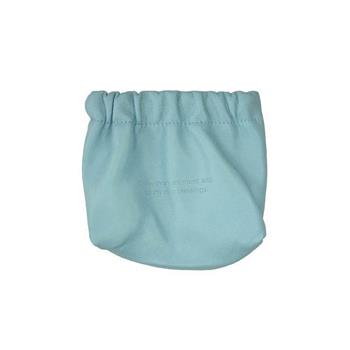 (特價)簡單生活 造型皮革收納袋彈片袋(藍色)