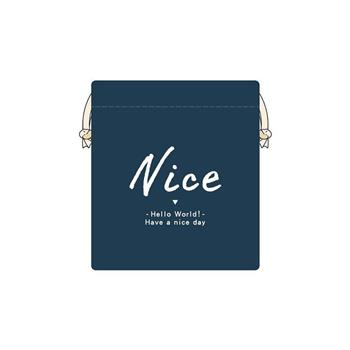 簡單生活Nice小束口袋(深藍)