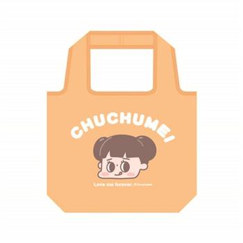 (特價)啾啾妹_環保摺疊購物袋(啾啾妹)