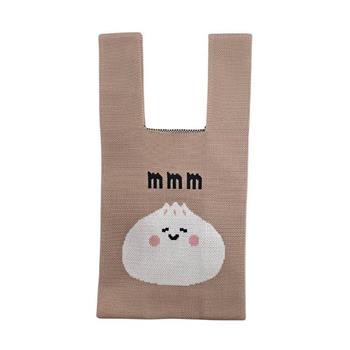 (特價)小呸角-針織提袋(蝦小君)