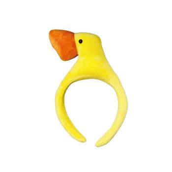 簡單生活-造型髮箍(黃鵝)