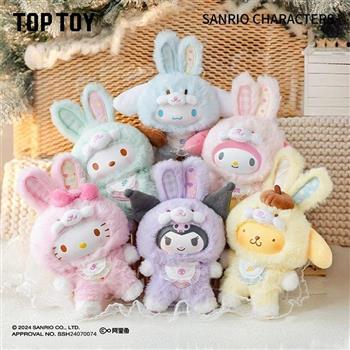 TOPTOY 三麗鷗家族精靈兔系列搪膠毛絨盲盒_單入隨機款