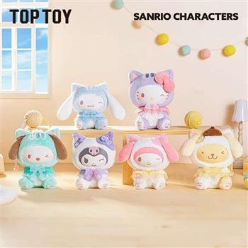 TOPTOY 三麗鷗家族逗逗小貓系列搪膠絨毛盲盒 _單入隨機款