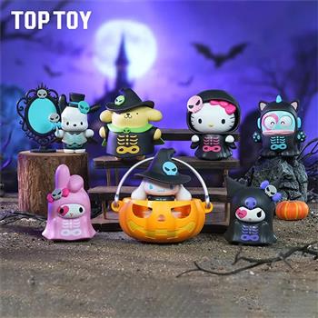 TOPTOY 三麗鷗家族萬聖節搗蛋系列盲盒_單入隨機款