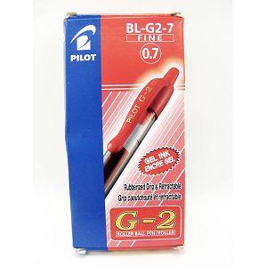 PILOT百樂 盒裝（R）G－2中性筆0.7 紅【金石堂、博客來熱銷】