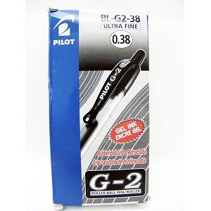 PILOT百樂 盒裝（B）G－2中性筆0.38 黑【金石堂、博客來熱銷】