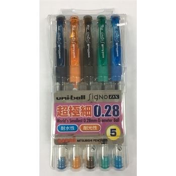 UNI三菱 超極細鋼珠筆0.28-5C(B) UM-151【金石堂、博客來熱銷】