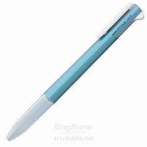 UNI三菱 Style Fit 三色筆管-金屬藍(筆夾)【金石堂、博客來熱銷】