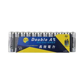 Double A 3號碳鋅電池(12入)