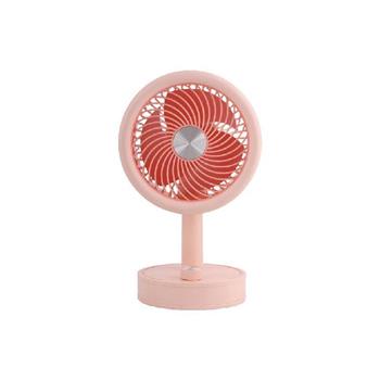 (特價)簡單生活 簡約台式風扇(粉)