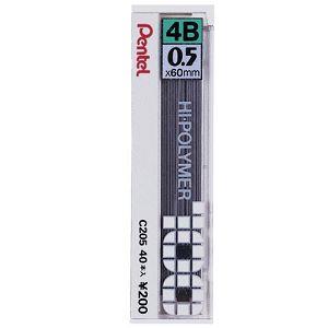 Pentel 飛龍 C205自動鉛筆芯0.5-4B【金石堂、博客來熱銷】