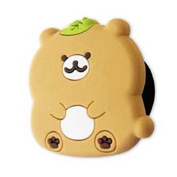 胖胖星球 軟膠氣囊手機支架 咖比