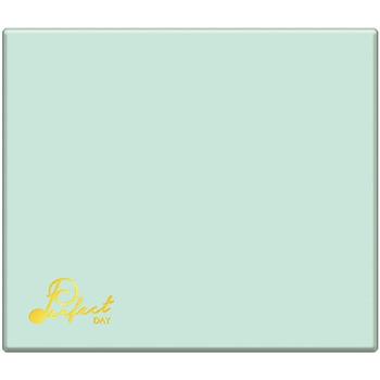 方形皮革滑鼠墊-綠音