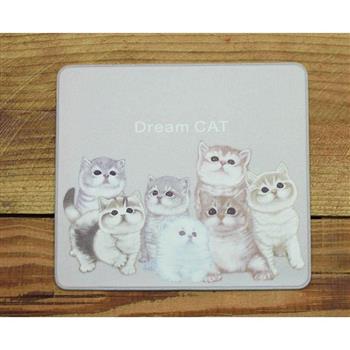 夢幻貓滑鼠墊(米色)