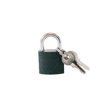 簡單生活2.5cm經典銅扣鎖(霧黑色)