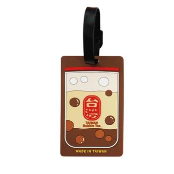 (特價)簡單生活台味行李吊牌(珍珠奶茶)