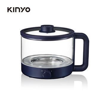 KINYO- FP-0877 多功能玻璃美食鍋1.2L【金石堂、博客來熱銷】