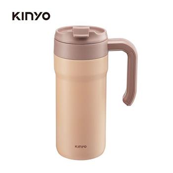 【KINYO】KIM-4040 不鏽鋼把手隨行保溫杯【金石堂、博客來熱銷】