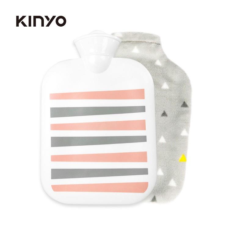 【KINYO】冷暖兩用水袋－條紋 WB9020W