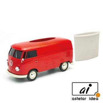 Welly 復古VW汽車 Tissue Box(紅)【金石堂、博客來熱銷】
