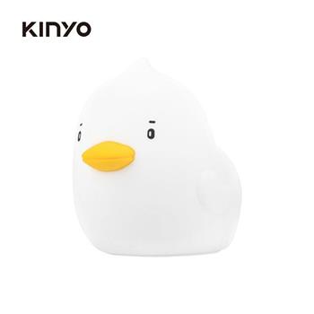 【 KINYO 】LED-6542 多彩呆毛鴨拍拍燈【金石堂、博客來熱銷】