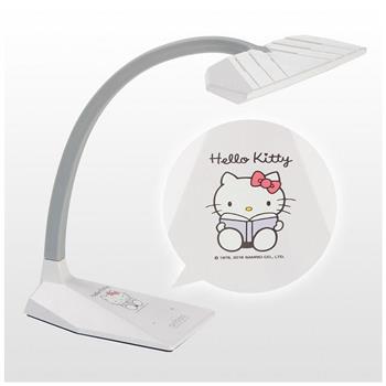 anbao安寶 Hello Kitty LED護眼檯燈 – 變色龍系列(白)【金石堂、博客來熱銷】