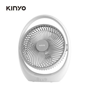 【 KINYO 】UF-8645 USB靜音充電風扇【金石堂、博客來熱銷】