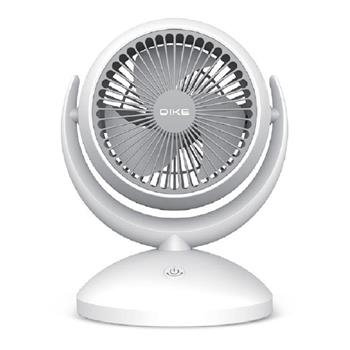 DIKE DUF320 6吋自動擺頭USB充電式風扇