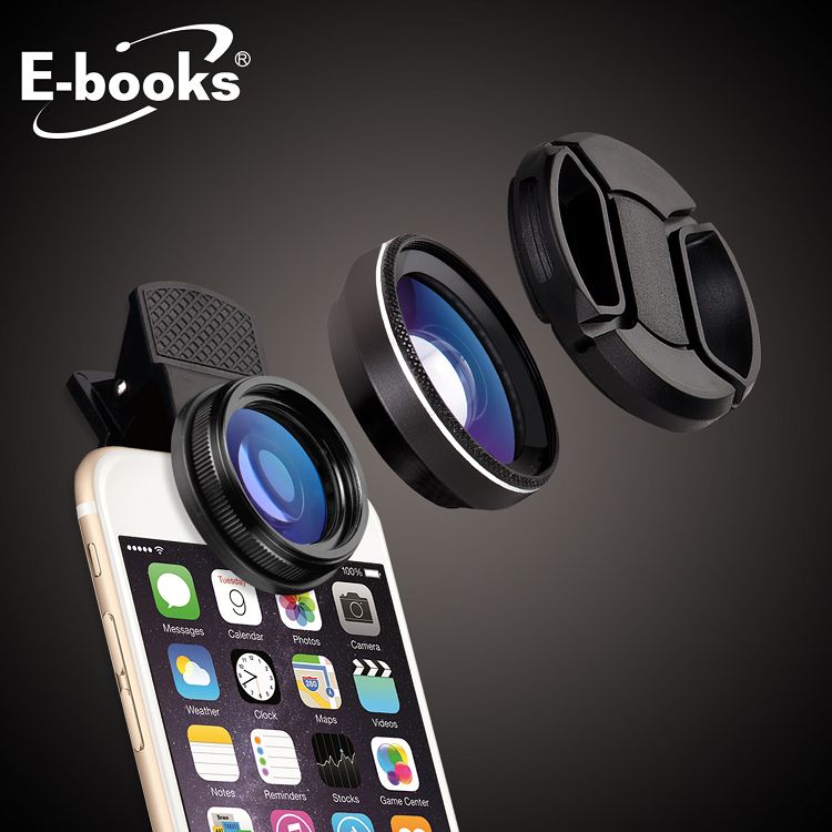 E－books N48 超大廣角0.6x專業手機鏡頭組