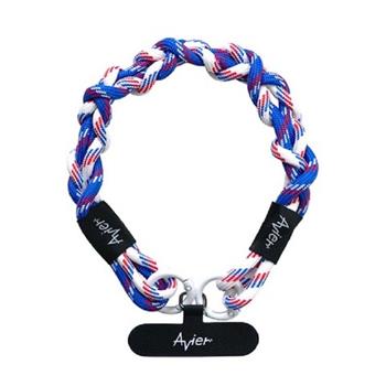 Earth Bracelet 手環 ｜手機掛繩 (白藍)
