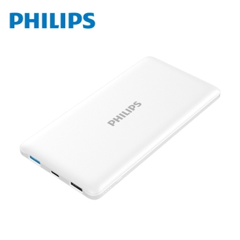 Philips DLP6712N 輕薄雙輸出行動電源10000mAh【金石堂、博客來熱銷】