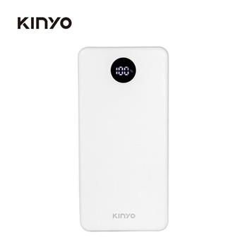 【KINYO】18000系列PD+QC快充3USB行動電源(白色)KPB-3273W【金石堂、博客來熱銷】