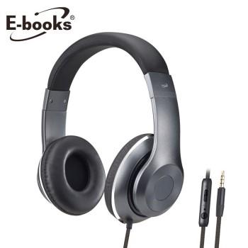 E-books S78 立體聲頭戴式耳機麥克風【金石堂、博客來熱銷】