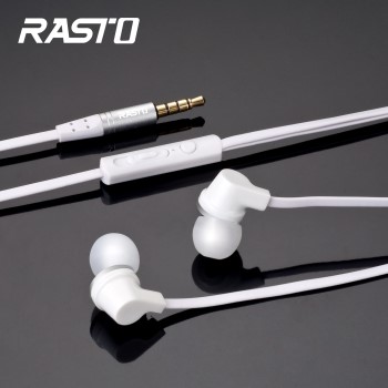 RASTO RS1 新曲線音控接聽耳道式耳機【金石堂、博客來熱銷】