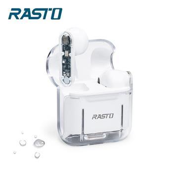 RASTO RS52 透視款TWS真無線藍牙5.3耳機【金石堂、博客來熱銷】