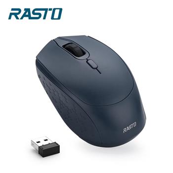 RASTO RM17 無線2.4G超靜音滑鼠-藍【金石堂、博客來熱銷】