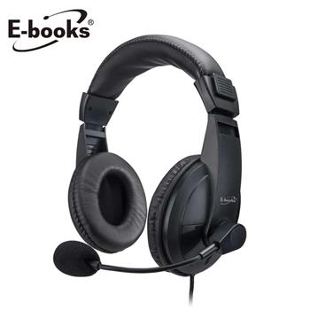 E-books SS30 立體聲頭戴式耳機麥克風【金石堂、博客來熱銷】