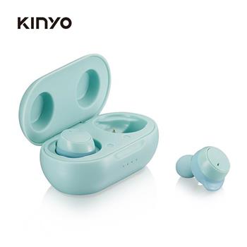 【KINYO】小巧無線藍牙耳機 藍 BTE3887BU【金石堂、博客來熱銷】